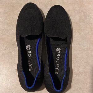 Rothy’s size 10 black loafers - never worn!